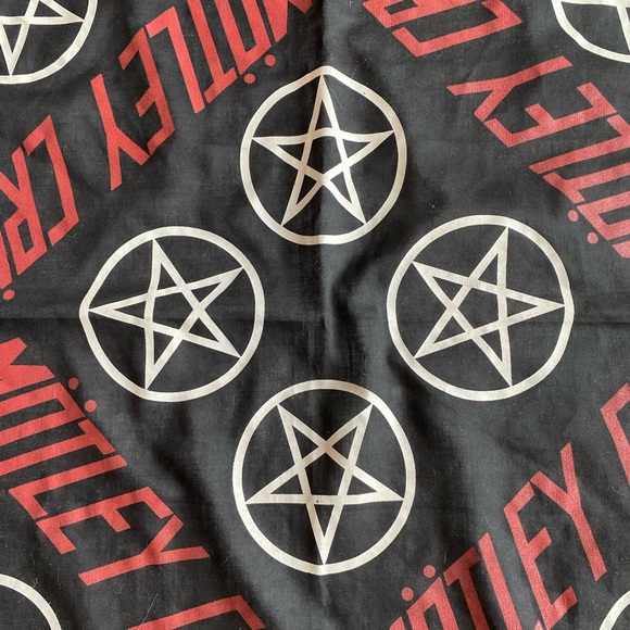 Motley Crue Bandana vintage 1984 - Picture 3 of 5